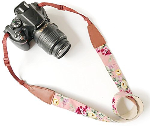 Alled Camera Strap, Removable Shoulder Neck Strap Quick Release Shoulder Strap for All Cameras DSLR Canon Nikon Sony Lumix Olympus Pentax Kodak Vintage Camera Strap