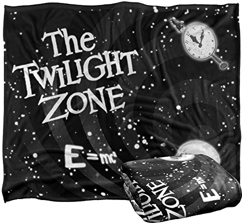 Twilight Zone Another Dimension Silky Touch Superweiche Überwurfdecke, 152 x 127 cm