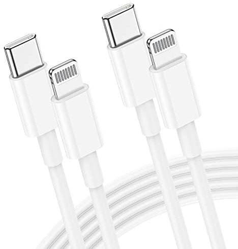 DGVERS USB C auf Lightning Kabel 2M, iPhone usbc auf lightningkabel apple[MFi-zertifiziert] Lightning auf USB C Schnellladekabel Kompatibel mit iPhone 14/13/12/11/Xs/XR(2er-Pack)