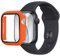 mtb more energy Hülle kompatibel mit Apple Watch 4, 5, 6, SE (40mm) - orange - integrierter Displayschutz aus gehärtetem Glas - Rundum Schutz Bumper Gehäuse Schutzhülle Tempered Glass