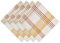 DII Veranda Plaid Collection Dekorative Baumwolle Everyday Tischplatte, Servietten-Set, 50,8 x 50,8 cm, 4 Stück