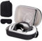 XINGFUDAO Hard Carrying for Meta Quest 3, Portable Bag with Mesh Pocket for Accessories, Black