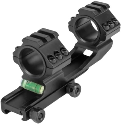 HOUSON Scope Mount Picatinny, Picatinny Schiene Adapter ontageschiene schiene Rail Mount Basis Mit Blasenebene für 25,4 mm/30 mm Zielfernrohr Airsoft ME5033B