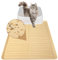Ycozy Cat Litter Box Mat-Rubber Cat Litter Mat Waterproof Silicone Pad Kitty Litter Catcher Trapping Mat Easy Clean (27'' x 20)