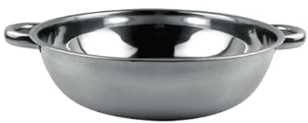 Edelstahl-Kochtopf, Doppelohrgriffe, Schnell Erhitzender Hot Pot, Kompatibel mit Induktionsherden (34cm)