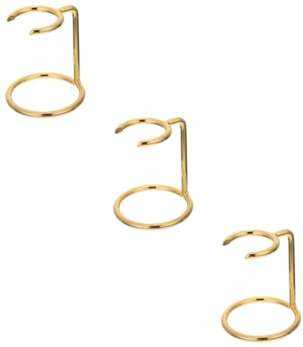 FRCOLOR Lot de 3 supports de rasoir pour máquinas de afeitar para hombres - Support de rabot en métal - pour rasoir de rasage - pour blaireau de rasage en métal - Pour homme