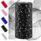 Swpeet Rouleau de tulle à paillettes noires de 15,2 cm x 45,2 m, bobine de tissu en polyester pour bricolage, fête d'anniversaire, décorations de mariage, Noël