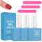 Xumann 3 Pack Gel Nail Polish Remover, 2-5 Minutes Quickly & Easily Gel Remover Polish with Nail Polish Scraper, Doesn't Hurt Nails