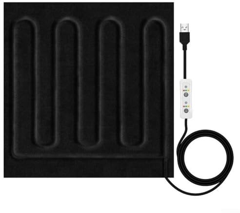 USB Heating Pad, 1PC 5V USB Electric Cloth Heater Pad Heating Element For Clothes Seat, Pet Warmer, Student Dormitory, 30 * 30cm, Waterproof