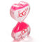 dvnFWKc Sablier minuterie Sand Clock, Sablier en Forme de cœur, 15 Minutes, idées Cadeaux, décoration de Bureau, Salon(Pink)