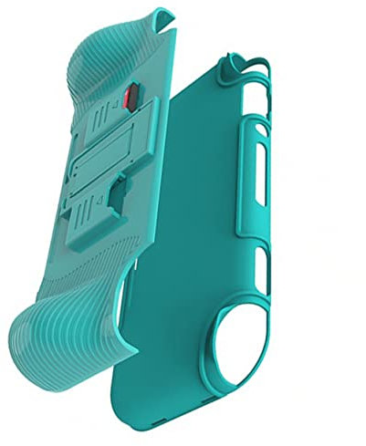 Housoutil Game Console Case Mobile Phone Holder Gaming Shell Cell Phone Mount Case with Holder Cell Phone Screen Protectors Protective with Kickstand Tablet Cases Case for Tpu Soft Glue Blue