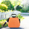 Pulverizador Mochila Bateria, Pulverizador Electrico 7 L Varilla Pulverizadora Retráctil USB con 3 Boquillas Correa de Hombro Ajustable, Pulverizador Presion para Jardín de Césped (7L-Orange)