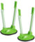 1 Pcs Baggy Racks, Adjustable Sandwich Bag Stand Holders, Food Storage Bags Clips Stands, Plastic Reusable Freezer Bag Racks Holders- Green (1)