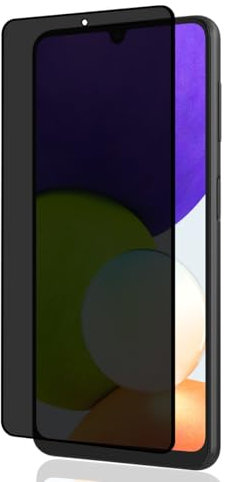Teenrpov Verre Trempé Anti-Espion pour Samsung Galaxy A22 5G, Privacy Protection Écran Compatible avec Samsung A22 5G Anti-Rayures Sans Bulles Anti-Spy Film Protecteur D'écran- 1 Pièces