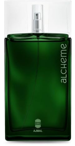 Ajmal Alcheme Eau de Parfum for Men 90 ml, Citrus Green Floral Fragrance with Bergamot, Iris & Amber, Refined Masculine Scent, Made in Dubai