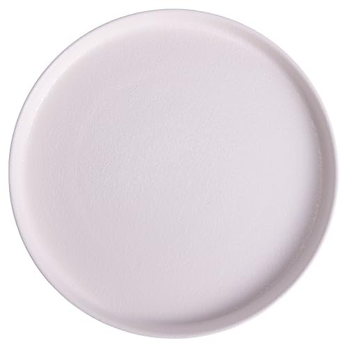 Set 4 Piatto piano 27 cm in gres, Horeca White