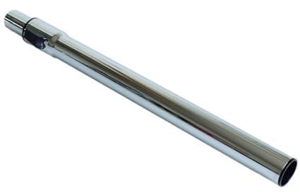Tubo telescopico for aspirapolvere cromato adatto a tutti i comuni aspirapolvere da 32 mm Tubo di aspirazione telescopico universale