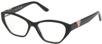Guess 50162 Eyewear, 001 - Shiny Black, 53