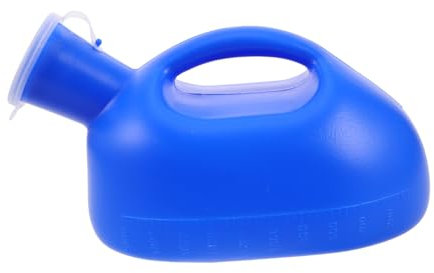 LRXIYODE Portable Male Urinal with Spillproof Lid Thickened Outdoor Urine Bottle for Elderly Disabled Reusable Pee Holder Travel-Friendly Design Capacity