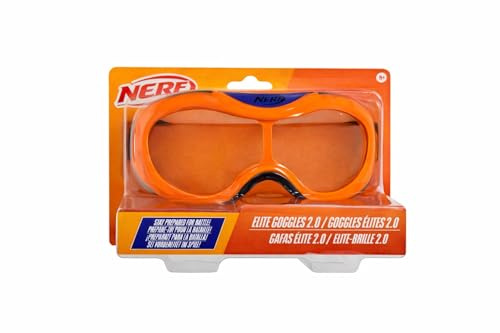 NERF- Elite Goggles 2.0-1St. Zufallig - blau oder orange
