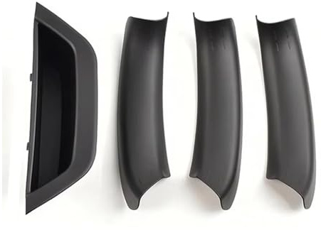 Innentüren Türgriffe Türgriffabdeckung Innen Für BMW X3 X4 F25 F26 2010–2017 Linkslenker Griffverkleidung(Black-4pcs)