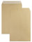 Clairefontaine 5744C - Packung mit 50 Versandtaschen mit Rillen Kraftbraun B5-176x250 mm, selbstklebend, 90g, 1 Pack