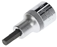 GEDORE red Schraubendrehereinsatz Bit 6-kant, SW 6 mm, 1/2'' 12,5 mm, Schraubenziehereinsatz, Werkzeug, R62550610, Stahl
