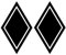 Finest Folia K080 Rauten Set Aufkleber LKW Sticker Folie (Karminrot)