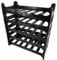 Stacking Wine Rack for 30 Bottles for Wine Soft Drink Champagne and Spirit Bottles