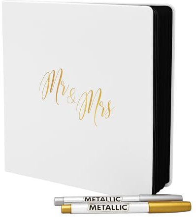 Festa Wedding Guest Book | Photo Album Polaroid Book | Hardcover Registry Sign-in