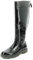 Kickers Deckboot, Stivali Donna, Nero Verniciato, 38, Nero , 38 EU