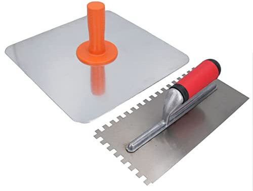 Plancha de aluminio con muescas cuadradas de 8 mm