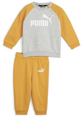 PUMA Unisex Kinder Minicats Ess Raglan Jogger Fl Trainingsanzug, Ingwertee, 80 EU