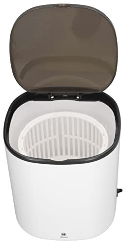 Mini Lavadora, Simulación de Lavado a Mano, Modo de Lavado Centrífugo de 4,5 L, Mini Lavadora Portátil con Cesta de Drenaje para Viajes en Vehículos Recreativos (Enchufe de la UE)