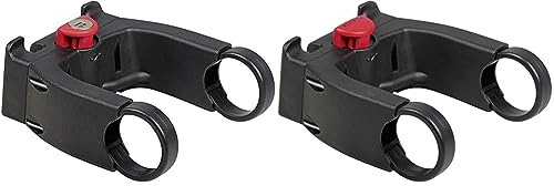 KLICKFix Lenkeradapter E mit Schloss, Schwarz, One Size mit Schloss, 0211EBL & Lenkeradapter E, Schwarz, One Size Ohne Schloss, 0211EB