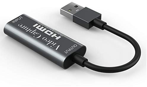 Scheda di acquisizione video, HDMI a USB 2.0 Scheda di acquisizione video 1080p HD Live e registrazione video Scheda di acquisizione audio per giochi, streaming, insegnamento, videoconferenza