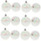 Cabilock STK Perlblasenball Kugel Unwiderstehlich Neon Klare Weihnachtsschmuck Weihnachtsbaum-anhänger Christbaumschmuck Hängende Weihnachtsverzierung Hängende Dekoration Plastik
