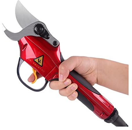 LEPREM Electric Pruning Shears 30mm With 2 battery Optional Extension Rod Vineyard Vines Power Tools Cordless Electric Scissors - Branch Cutter