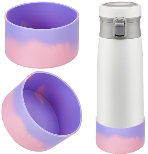 craspire Silikon Tasse Hülse 2,95 Zoll unten Breite 7,5 Oz Tumbler Tasse Matten hitzebeständig Kaffeetasse Hülse Wiederverwendbare Glasbecher Protector Cover Gummi Wasserflasche Stiefel Anti-Rutsch