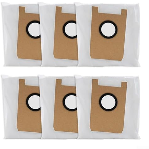 HpLive Lot de 6 sacs à poussière de rechange pour Ultenic pour robot T10 Lite