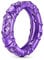 GNOCERing Glänzender Grüner Galvanisierter Bonbon Ring 925 Sterlingsilber Bunte Ring Herz CZ Stein Geschenk Ring Für Damen Frau mit Schmuckschatulle zum Valentinstag (Lila, 9)