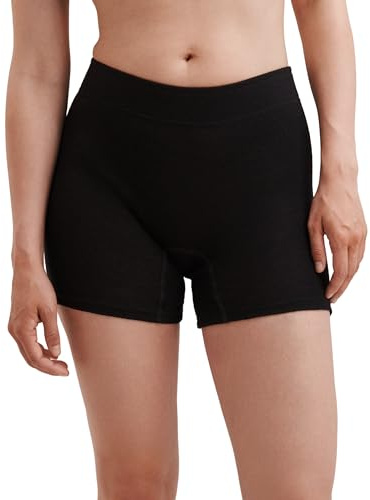 DILLING Shorts in 100% Organic Merino Wool for Women - Black 6