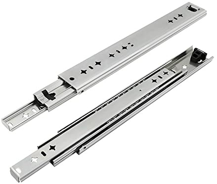 Schwerlast-Schubladenschienen mit Kugellager, Teleskopauszüge, silberfarben, 2er-Pack, verschiedene Größen(950mm/38inch)