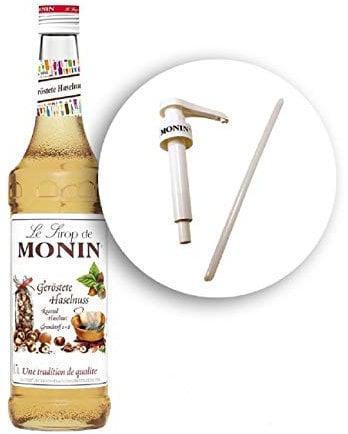 Monin geröstete Haselnuss 1*0,7 Liter inkl. einer Monin Dosierpumpe
