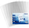 Waytex 931306 Prospekthüllen A4 genarbt transparent 90 mic, 100 Stück