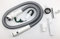 TUBO FOLLETTO ADATTABILE VK 150 200 FLESSIBILE + ACCESSORI ANCHE TERMOSIFONE + SPALLACCIO PER ASPIRAPOLVERE NO ORIGINALE