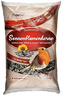 Fidelio Wildvogelfutter, Sonnenblumenkerne, 1 kg