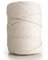 Corda per Macramè 4 mm 180 m 1 kg single twist - Corda in Cotone per Macramè Acchiappasogni, Reggi Pensili a Muro Bohemien in Piume, Appendi Piante, Arazzi da Parete - naturale
