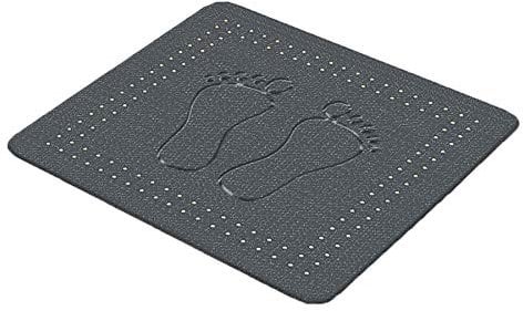 Kleine Wolke Foot Pump Head Silver Rubber Slate 55 x 55 cm