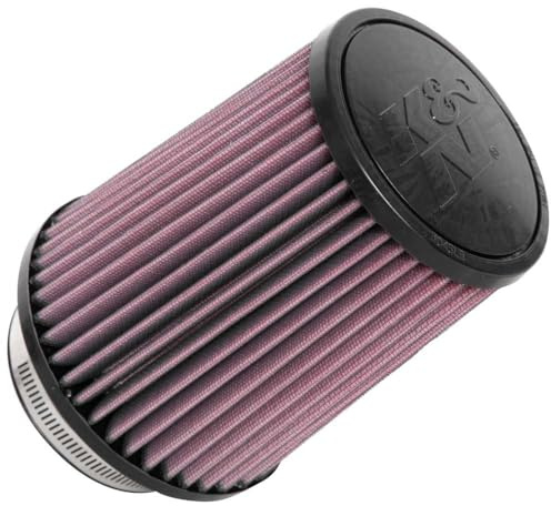 K&N Universal Clamp-On Air Filter: High Performance, Premium, Washable, Replacement Filter: Flange Diameter: 3.5 In, Filter Height: 6.5 In, Flange Length: 1.25 In, Shape: Round Tapered, RU-4630